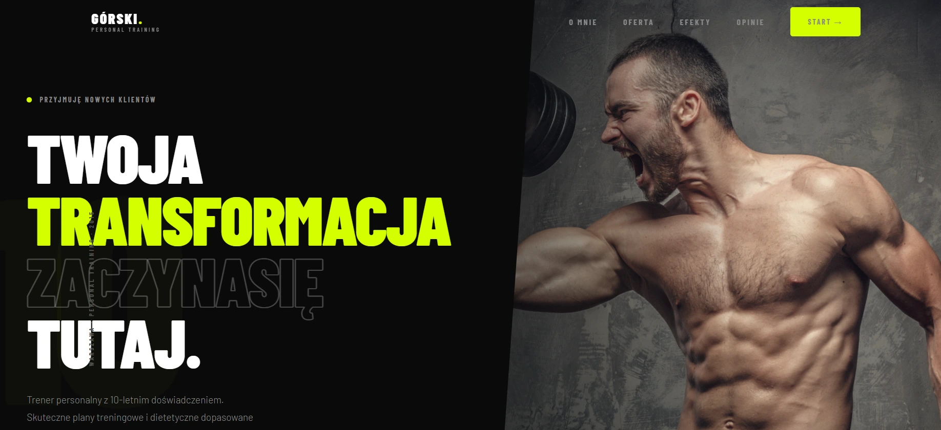 Realizacja - Trener Personalny